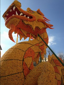 dragon celeste chinois fete du citron menton 2015