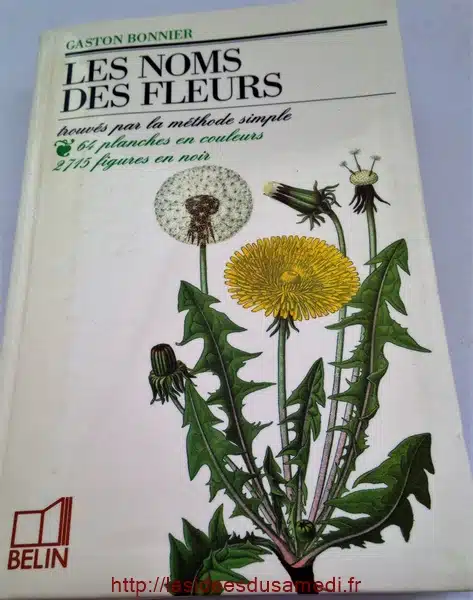 livre identification fleurs simple