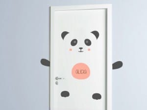 panda stickerkid