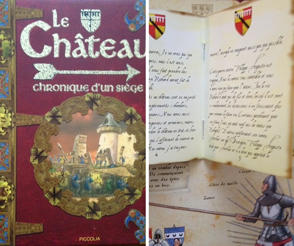 livre chateau manuscrit