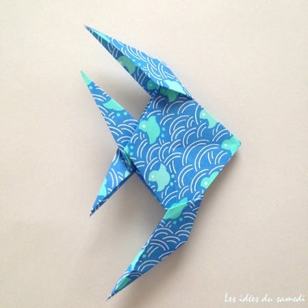 faire poisson ange origami