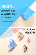 comment plier poisson ange origami