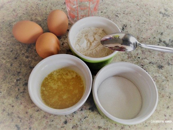 ingredients muffin blancs oeufs