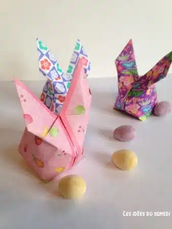 lapin paques origami