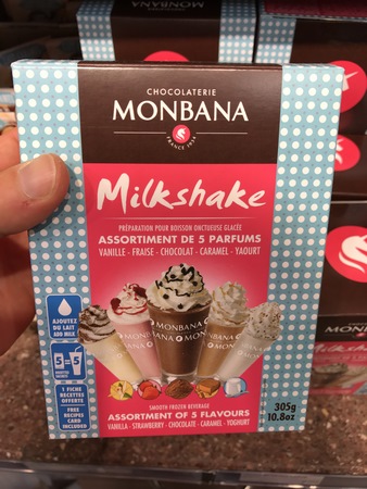 monbana milkeshake