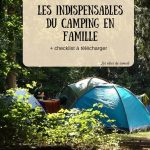 indispensable camping famille