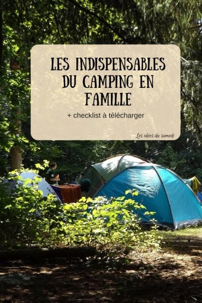 indispensable camping famille