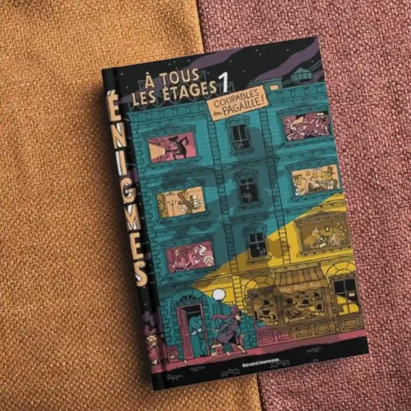 livre jeu enigmes à tous les étages