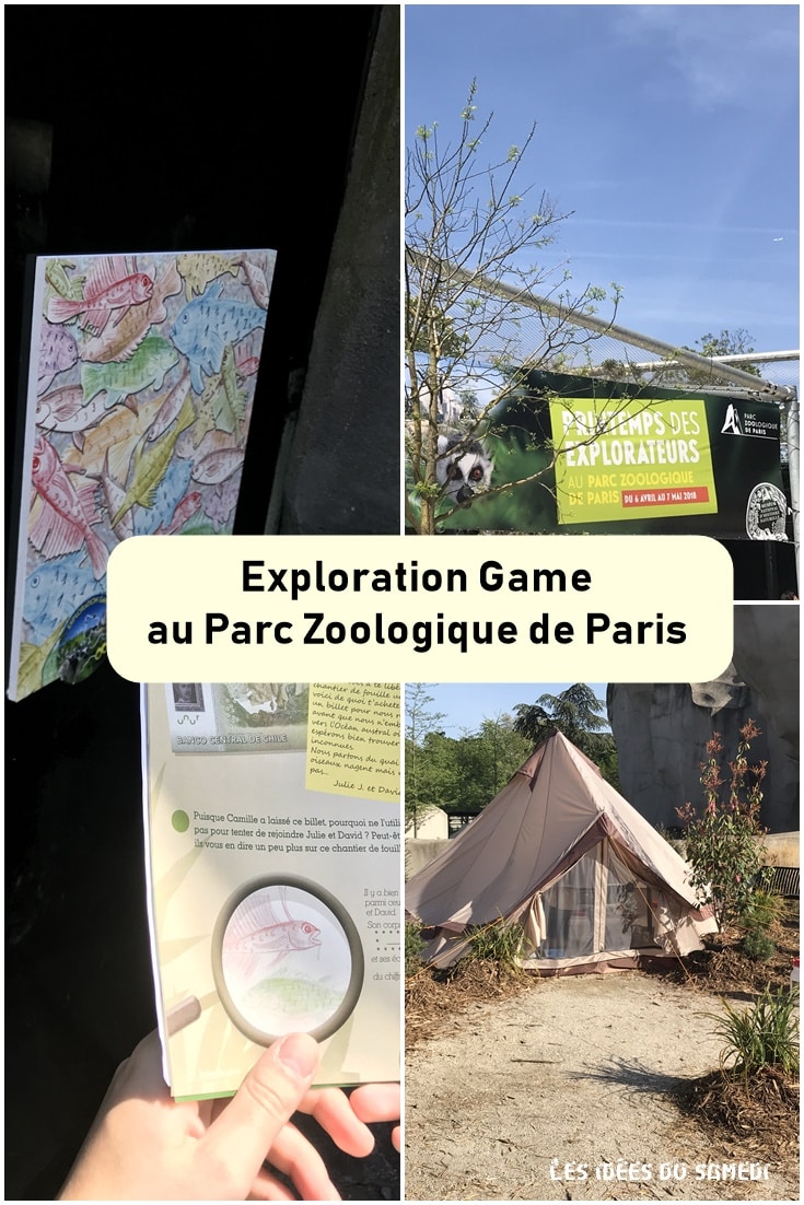 exploration game zoo paris