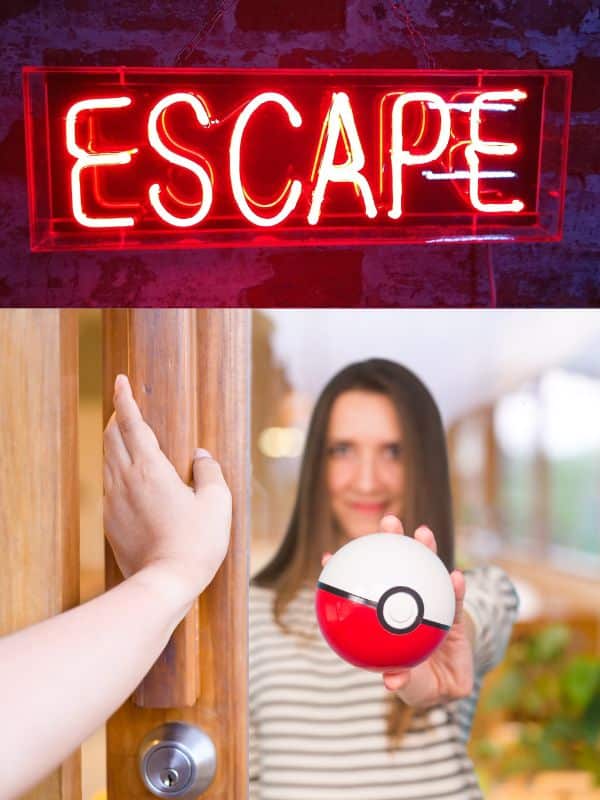 fin escape game pokemon