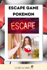 jeu d'escape game pokemon