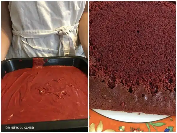 pate cuisson red velvet cake