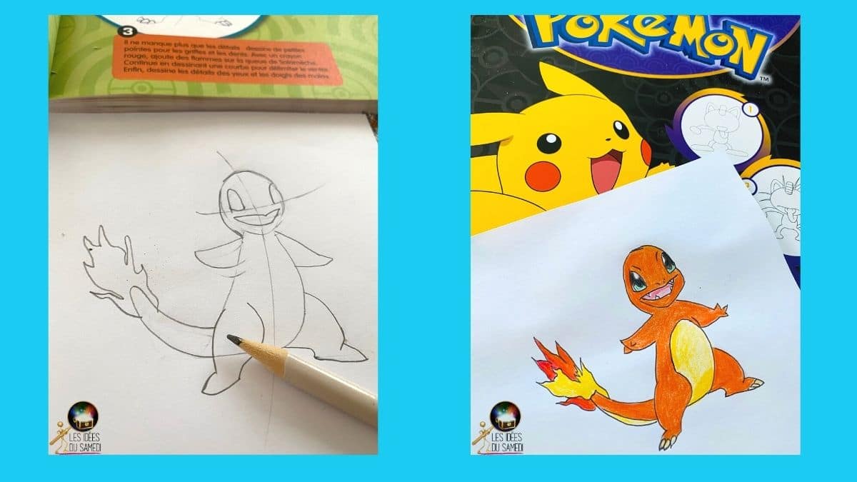 livre pokemon apprendre dessin