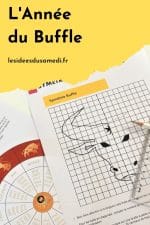 jeux imprimer nouvel an chinois buffle