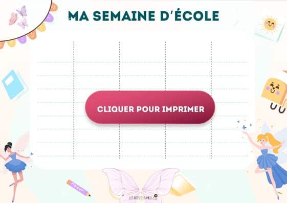 semainier fee
