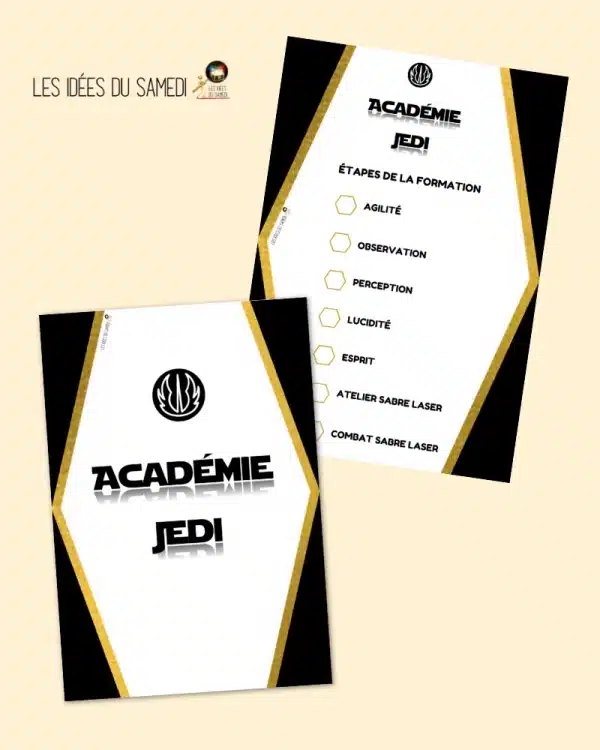 affiches pour anniversaire star wars