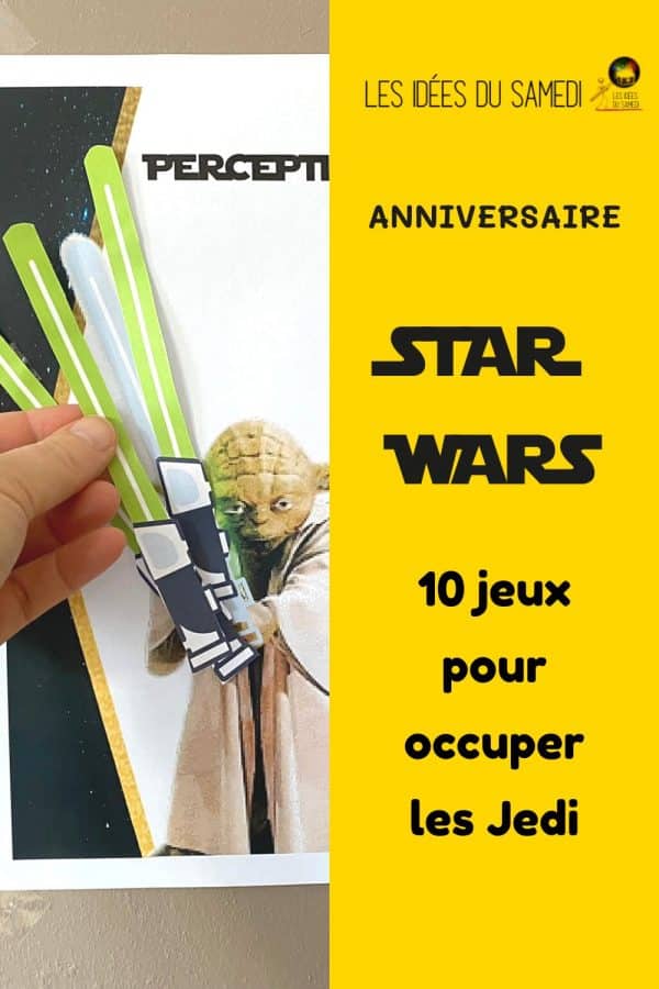 anniversaire star wars enfant jeux