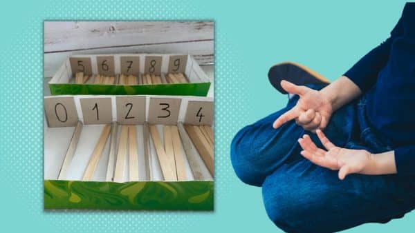 Jouet Montessori filles apprendre à compter • Petites Pirates Jouet Montessori filles apprendre à compter • Petites Pirates