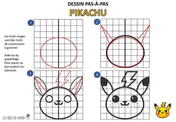 Apprendre À Dessiner Pokemon: (Nouvelle édition) Apprenez à dessiner étape  par étape avec plus de 40 tutoriels pour dessiner des personnages Pokemon