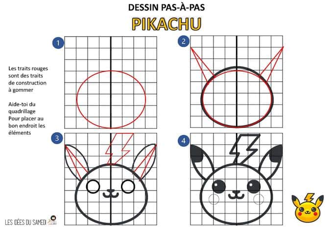 Dessins Mignons Et Faciles De Pikachu Autocollant Pok mon Rondoudou Dessins Mignons Et Faciles De Pikachu Autocollant Pok mon Rondoudou