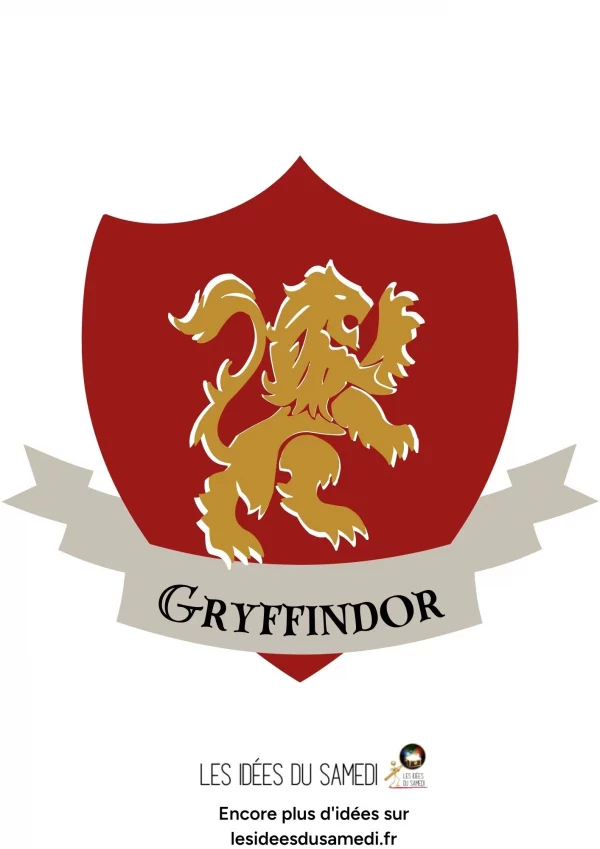 blason gryffindor pdf
