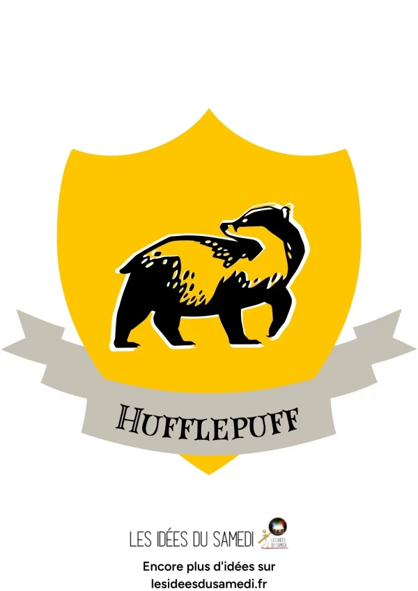 blason hufflepuff pdf