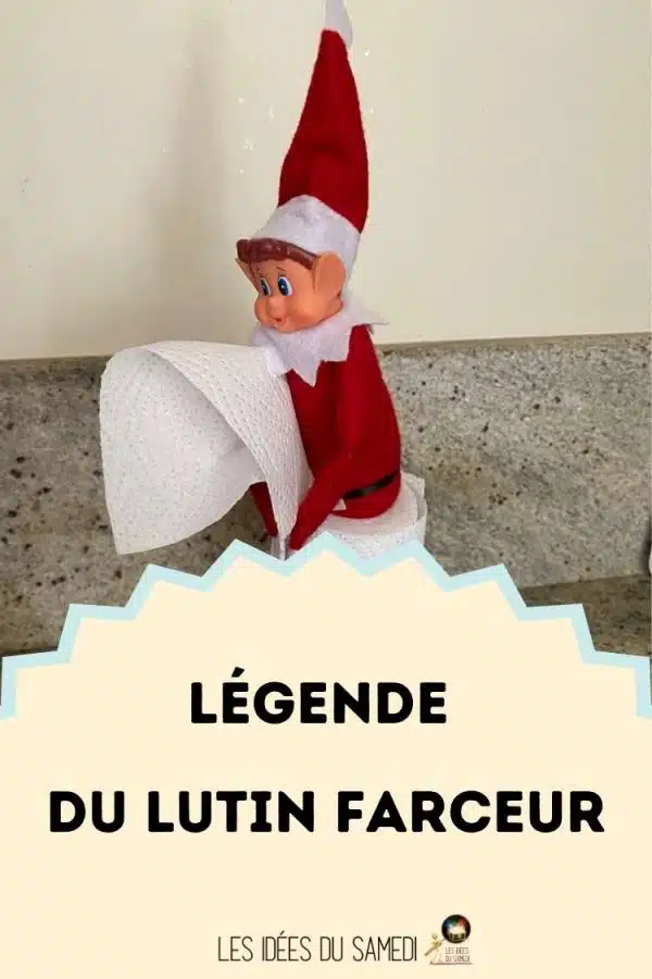LUTIN FARCEUR DE NOEL Elfes BEHAVIN 30 cm FILLE JOUET Blagues Elfe