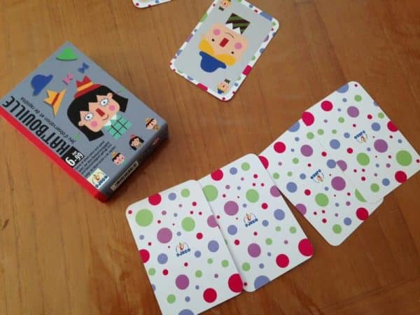 jeu de cartes identiques pour enfant