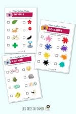 jeux rallye photo à imprimer