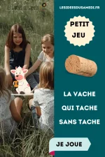 jeu d'animation traditionnel vache qui tache sans tache