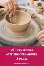 atelier de tournage de poterie à paris