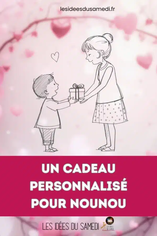 cadeau personnalisé avec photo pour nounou