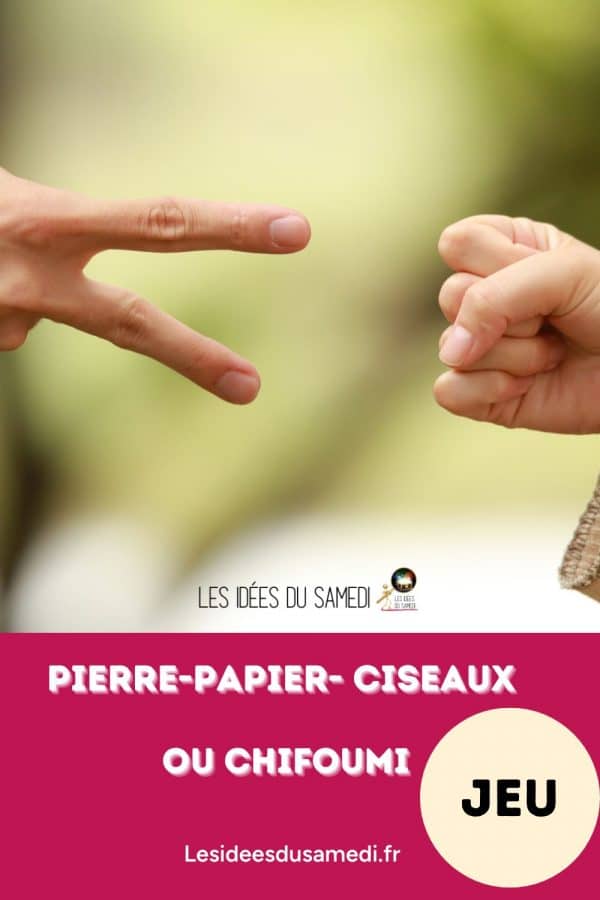 jeu pierre feuille ciseaux ou chiffoumi
