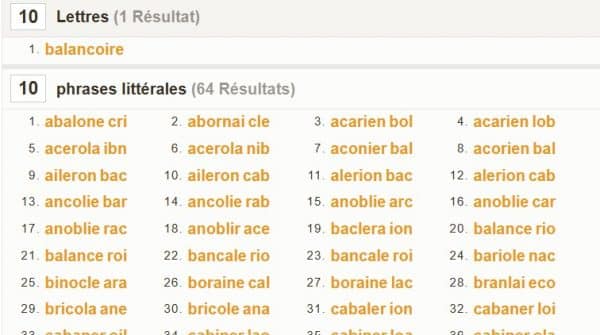 resultat anagramme mots croises