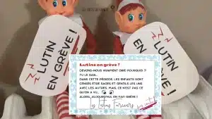 lutins farceurs avec lettre pour enfant pas sage