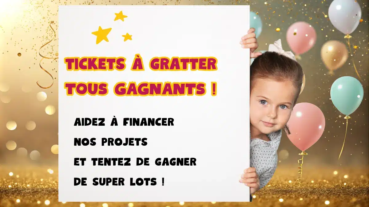 ticket gratter personnalise