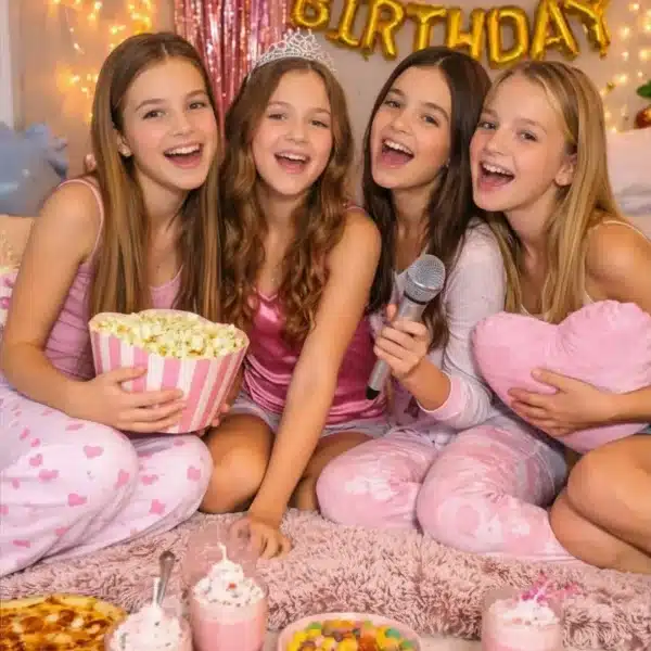 pyjama party anniversaire filles 13 ans