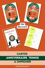 cartes anniversaire tennis gratuites