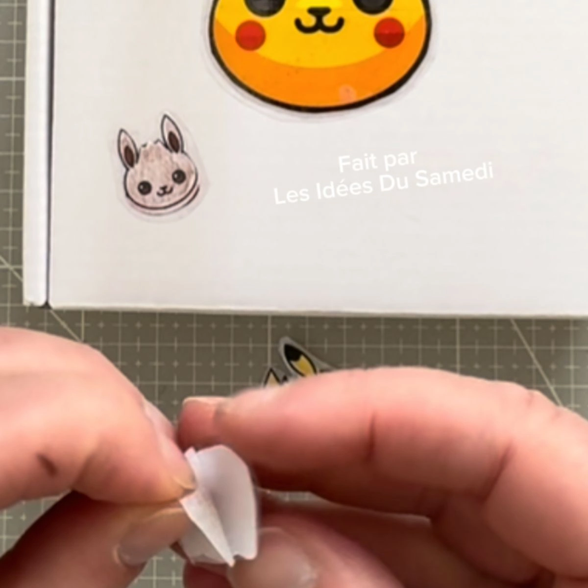 apercu des autocollants maison