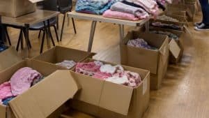 vente de vetements pour association