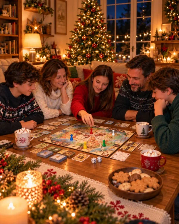 soirée jeu en famille, idée cadeau de noel